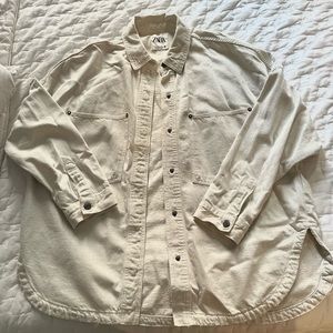 Zara Denim Shacket